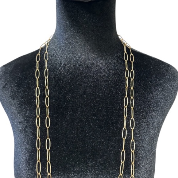 Paperclip Chain Set of 2 Necklaces - Picture 4 of 12